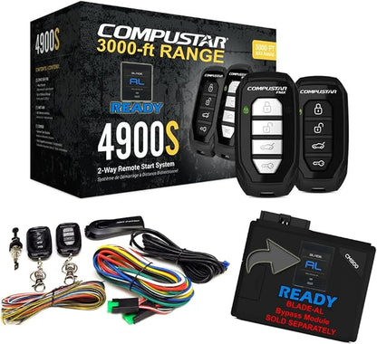 Compustar CS4900-S 2-Way Remote Start and Keyless Entry System by Amazon+Renewed