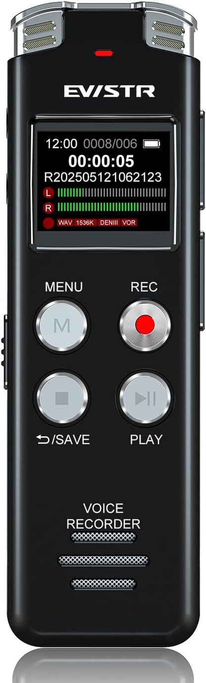 128GB Digital Voice Recorder Voice Activated Recorder - Image 9
