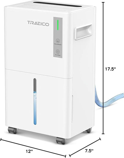 1500 Sq.ft Dehumidifier for Basement, Trazico 21 Pint Quiet Dehumidifiers for - Image 8