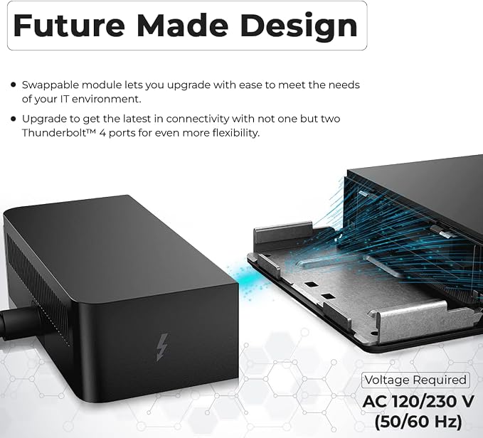WD22TB4 Dell Docking Station Thunderbolt 4 Dock, 180W AC Adapter, HDMI Cable - Image 7