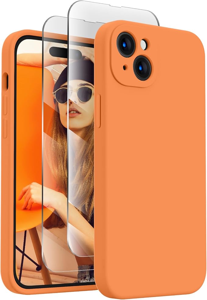 FireNova Designed for iPhone 15 Plus Case, Silicone Case with, Soft by FireNova