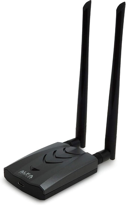 【New Version Type-C WiFi USB】 ALFA AWUS036ACH Long-Range Dual-Band AC1200 by ALFA+Network