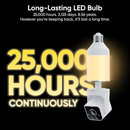 WYZE Bulb Cam - 2K HD Smart Light Bulb Security Camera - Image 4
