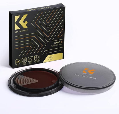 40.5mm Circular Polarizers Filter, K&F CONCEPT 40.5MM Circular Polarizer Filter - Image 8
