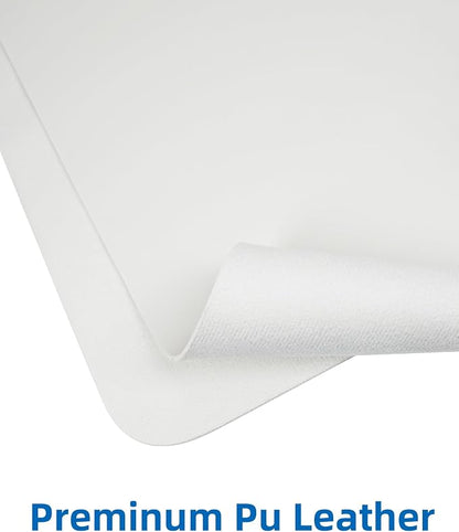 Leather Desk Pad Blotter, Mouse Pad, Office Desk Mat, Non-Slip PU Leather Desk - Image 2