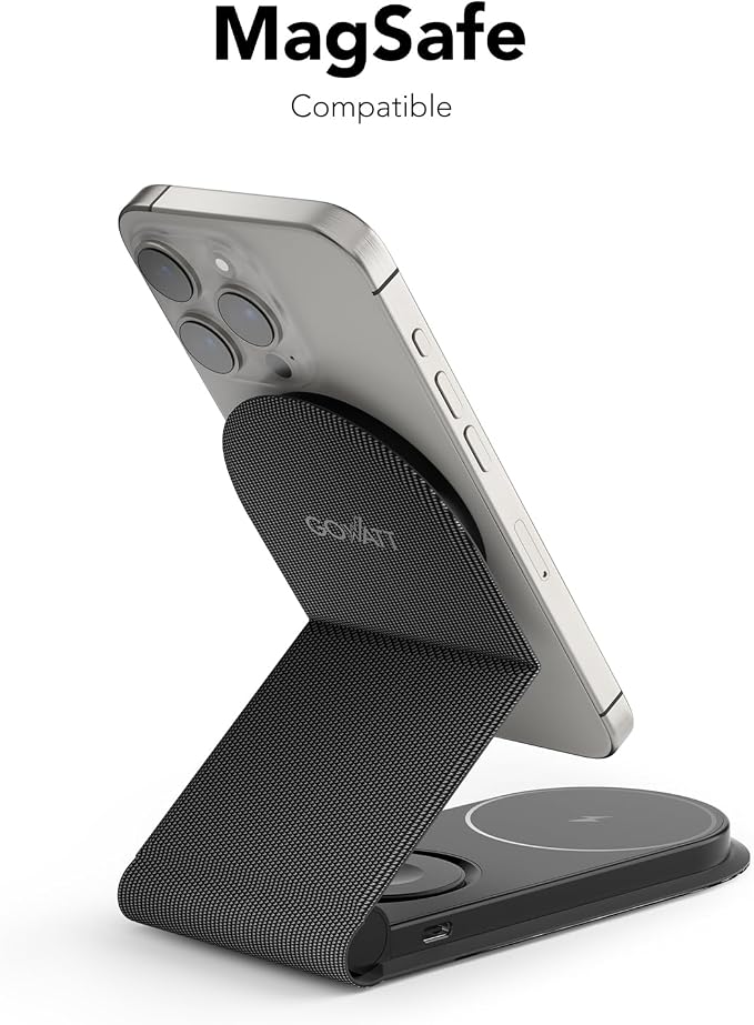 3 in 1 Foldable Travel Charging Station - Image 2
