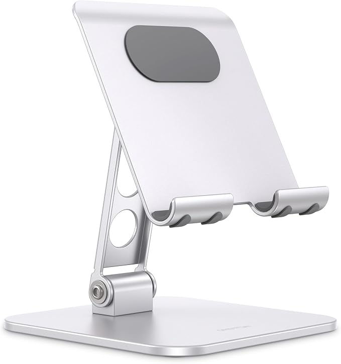 OMOTON Upgraded Adjustable Tablet Stand Holder, Heavy Duty Foldable Portable by OMOTON
