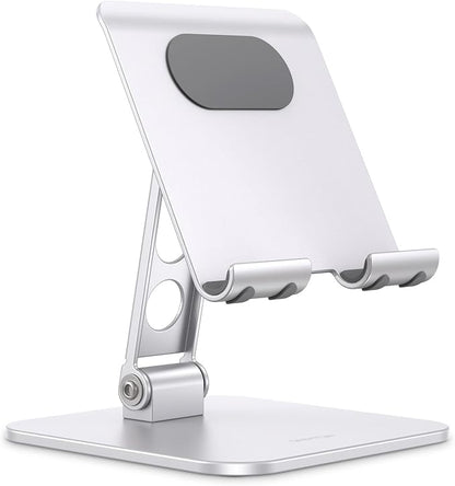 OMOTON Upgraded Adjustable Tablet Stand Holder, Heavy Duty Foldable Portable by OMOTON