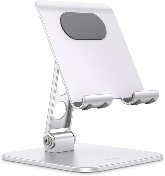 OMOTON Upgraded Adjustable Tablet Stand Holder, Heavy Duty Foldable Portable by OMOTON