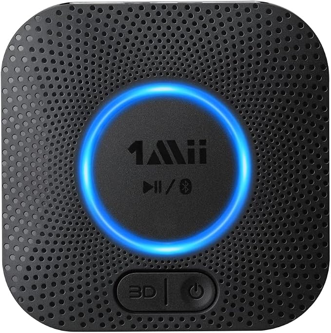 1Mii B06 Plus Bluetooth Receiver, HiFi Wireless Audio Adapter by 1Mii