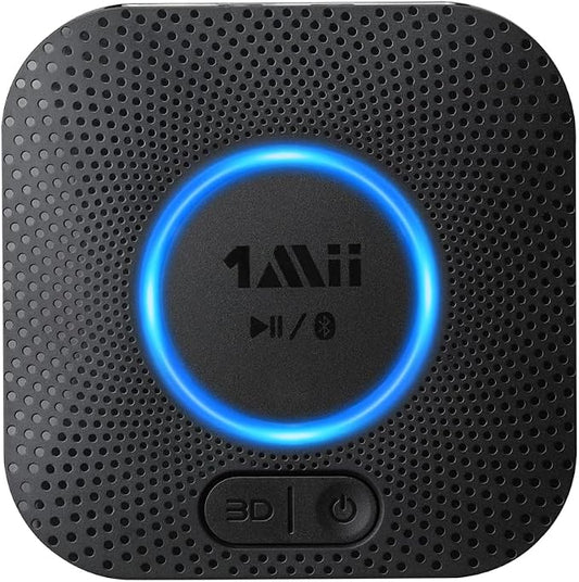 1Mii B06 Plus Bluetooth Receiver, HiFi Wireless Audio Adapter by 1Mii