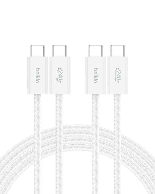Belkin USB C to USB C Cable ​2-Pack, 240W by Belkin