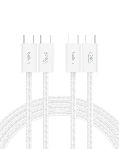 Belkin USB C to USB C Cable ​2-Pack, 240W by Belkin