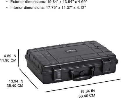 MEIJIA Portable Waterproof Protective Case, Hard Camera Case, Customized Fit - Image 4