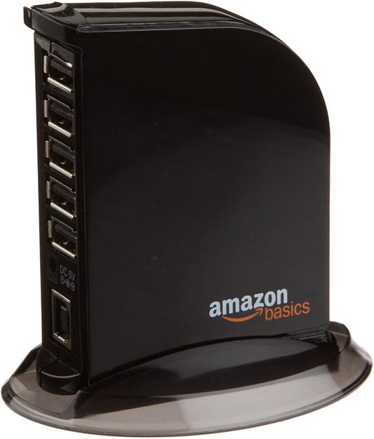 Amazon Basics 7 Port USB 2.0 Hub Tower by AmazonBasics