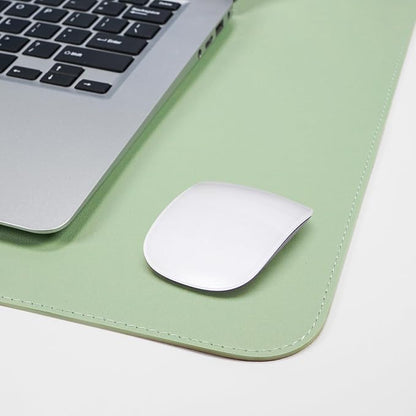 Leather Desk pad Protector, Large Desk mat - Image 6