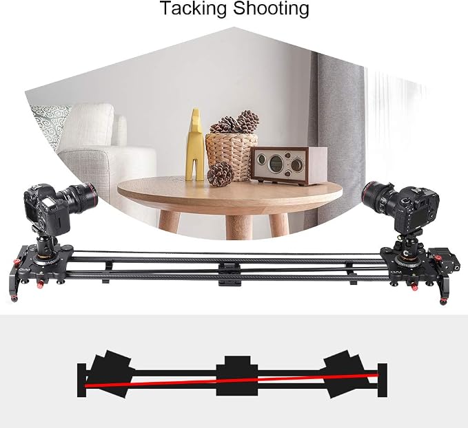 GVM Motorized Camera Slider, Automatic Round Trip, Tracking Shooting and 120 - Image 4
