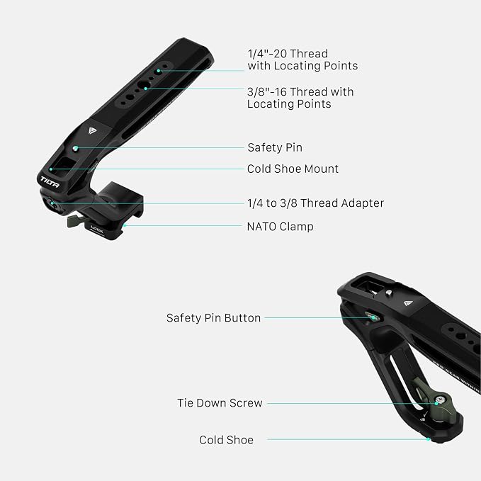 Tilta Xeno Top Handle for Filmmakers & Cameras - Image 7