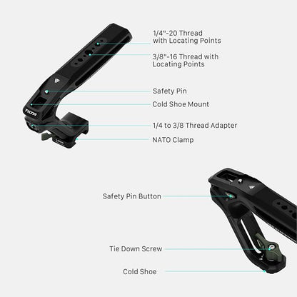 Tilta Xeno Top Handle for Filmmakers & Cameras - Image 7