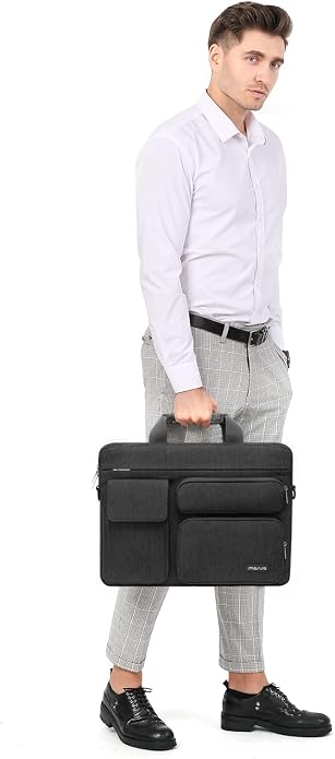 MOSISO Laptop Shoulder Bag, Computer Bag - Image 6