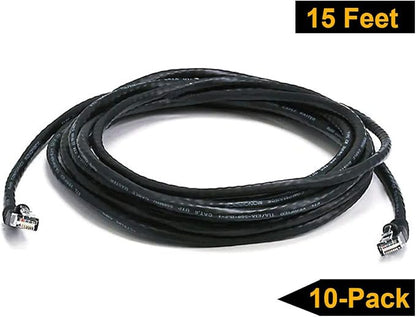 iMBAPrice 15' Cat5e Network Ethernet Patch Cable, 10 Pack - Image 6