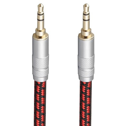 Audiophile High Purity Copper Aux Audio Cable 3.5mm Male to 3.5mm Male Audio by Primeda