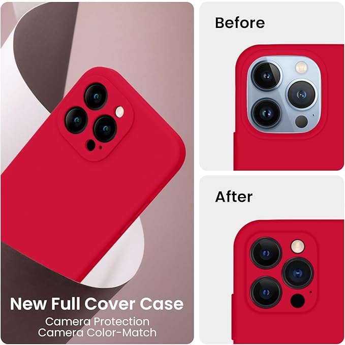 FireNova Designed for iPhone 13 Pro Case, Silicone Upgraded Phone Case with - Image 3