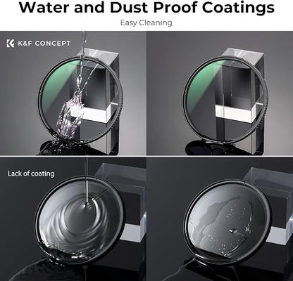 86mm Circular Polarizers Filter, K&F CONCEPT 86MM Circular Polarizer Filter HD - Image 5