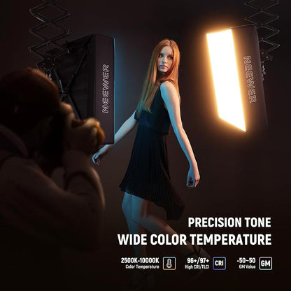NEEWER 115W Flexible LED Video Light, Studio RGB Panel Light Mat Kit - Image 2