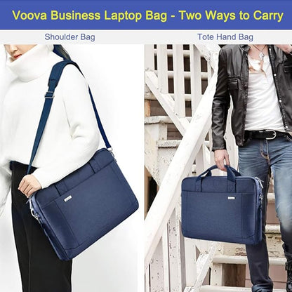 Voova Laptop Bag Case 17 17.3 Inch Computer Sleeve Messenger Bag - Image 7