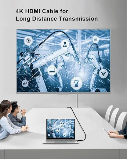 50ft HDMI Cable, Ultra High Speed Long HDMI Cables Support 4K 60Hz 2K 1080p 3D - Image 7