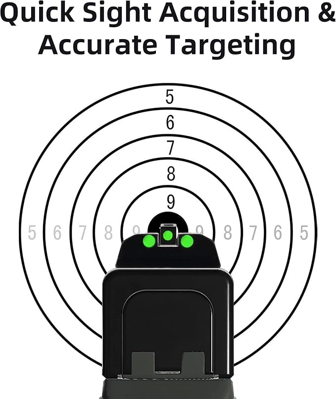No-Tritium Fiber Optic Red/Green Sights - Image 5