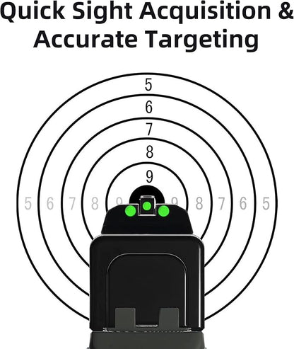 No-Tritium Fiber Optic Red/Green Sights - Image 5