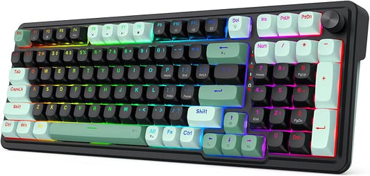 Redragon K686 HE Rapid Trigger Gaming Keyboard, 98 Keys 8K Wired Mechanical by REDRAGON