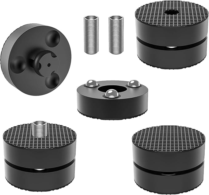 Audiocrast 4X HiFi Speaker Spikes 40×23mm Speaker Stand Feet Pads HiFi Shock by Viborg
