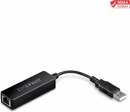 TRENDnet USB 2.0 to 10/100 Fast Ethernet LAN Wired Network Adapter - Image 7