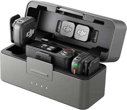 DJI Mic 3, Wireless Microphone for iPhone/Camera/Android, Ultralight, Adaptive by DJI