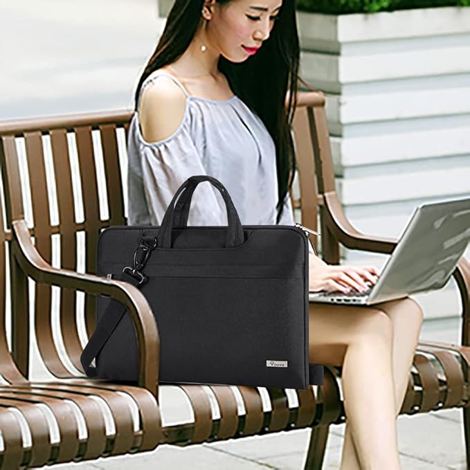 Voova Laptop Bag 15.6 Inch, Waterproof Computer Sleeve Carrying Case - Image 7