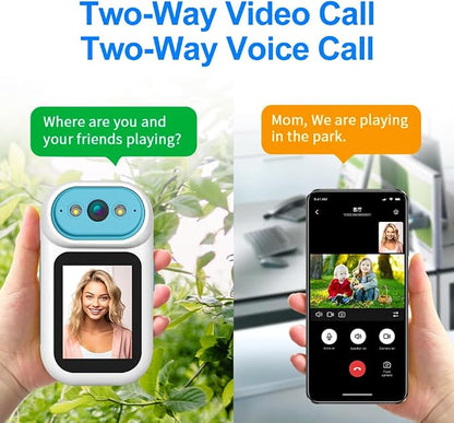 Video Calling Handheld Security Camera Indoor, Nanny Camera Baby Camera Pet - Image 4