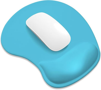 ITNRSIIET Ergonomic Mouse Pad, Cushioned Gel Wrist Rest, Non-Slip Base by +ITNRSIIET