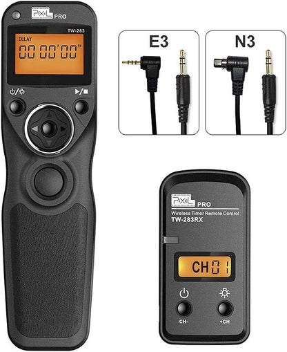 Remote Shutter Compatible for Canon, PIXEL Wireless Shutter Release Timer by Pixel