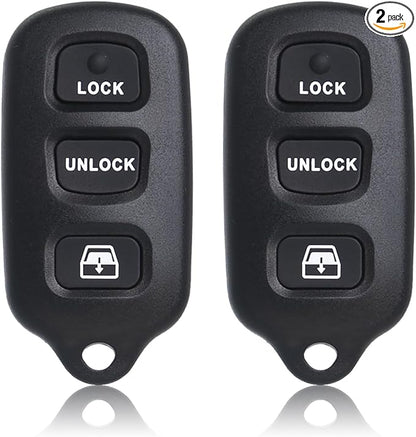 MechanMagic 2PCS Key Fob Remote Replacement Fits by MachanMagic