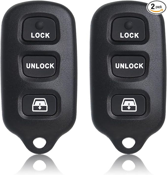 MechanMagic 2PCS Key Fob Remote Replacement Fits by MachanMagic