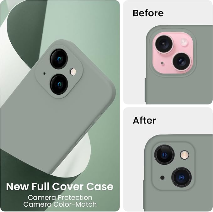 FireNova Designed for iPhone 15 Case, Silicone Upgraded Phone Case with - Image 3