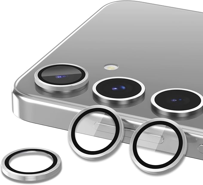 for Samsung Galaxy S25 Plus Camera Lens Protector, Individual Metal Ring - Image 2