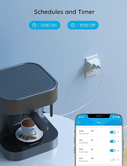 Govee Smart Plug 15A, WiFi Bluetooth Outlet 1 Pack Work - Image 9