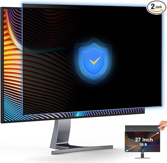 27 Inch Privacy Screen for Monitor Computer Screen Privacy Filter for 16:9 by JEAPKA