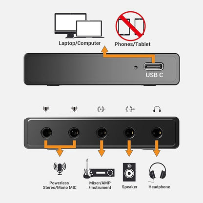 Cubilux CB5 USB Audio Interface - Image 4
