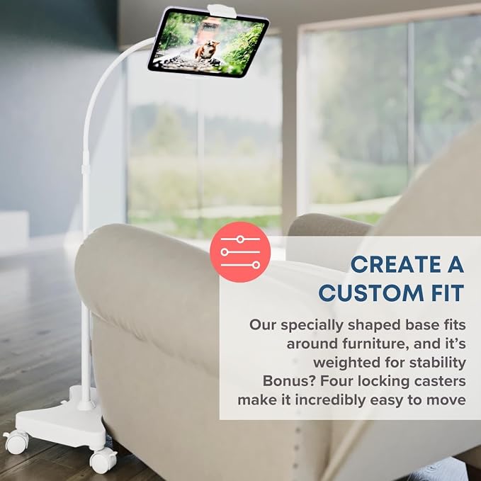 LEVO Adjustable Height Floor Stand on Wheels - Image 6