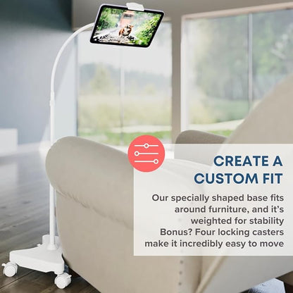 LEVO Adjustable Height Floor Stand on Wheels - Image 6